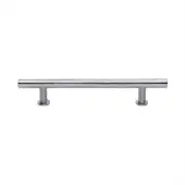 C0362 160-SC Heritage Brass Cabinet Pull T-Bar Design with 16mm Rose 160mm ctc Satin Chrome Finish