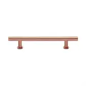 C0362 160-SRG Heritage Brass Cabinet Pull T-Bar Design with 16mm Rose 160mm ctc Satin Rose Gold Finish