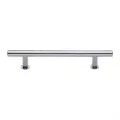 C0362 203-PC Heritage Brass Cabinet Pull T-Bar Design with 16mm Rose 203mm ctc Polished Chrome Finish