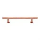C0362 203-SRG Heritage Brass Cabinet Pull T-Bar Design with 16mm Rose 203mm ctc Satin Rose Gold Finish