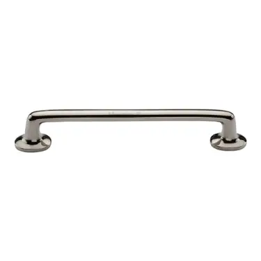Click Here To Enlarge This Photo Of C0376 256-PNF Heritage Brass Cabinet Pull Traditional Design 256mm ctc Polished Nickel Finish