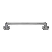 C0376 256-SC Heritage Brass Cabinet Pull Traditional Design 256mm ctc Satin Chrome Finish