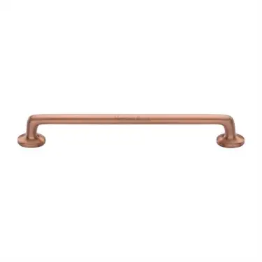 Click Here To Enlarge This Photo Of C0376 256-SRG Heritage Brass Cabinet Pull Traditional Design 256mm ctc Satin Rose Gold Finish