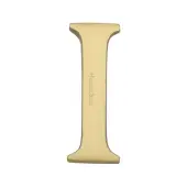 C1565 2 I-SB Heritage Brass Alphabet I Pin Fix 51mm (2") Satin Brass Finish