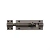 C1582 4-MB Heritage Brass Door Bolt Straight 4 x 1.25 Matt Bronze finish