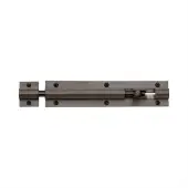 C1582 6-MB Heritage Brass Door Bolt Straight 6 x 1.25 Matt Bronze finish