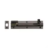C1594 6-MB Heritage Brass Door Bolt Necked 6" x 1.5" Matt Bronze finish