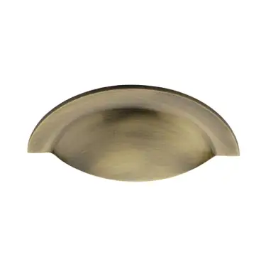 Click Here To Enlarge This Photo Of C1730-AT Heritage Brass Drawer Cup Pull Antique Brass finish