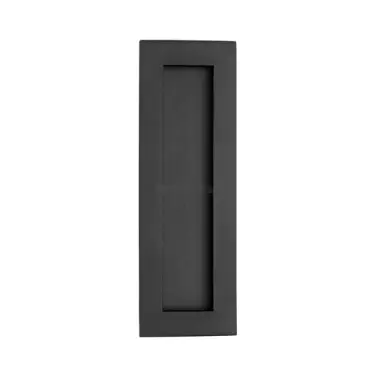 Click Here To Enlarge This Photo Of C1855 175-BKMT Heritage Brass 6" Flush Handle Matt Black