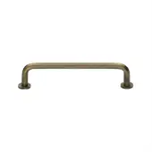 C2156 128-AT Heritage Brass Cabinet Pull Wire Design with 16mm Rose 128mm ctc Antique Brass Finish