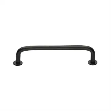 Click Here To Enlarge This Photo Of C2156 128-MB Heritage Brass Cabinet Pull Wire Design with 16mm Rose 128mm ctc Matt Bronze Finish