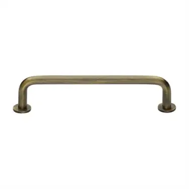 Click Here To Enlarge This Photo Of C2156 160-AT Heritage Brass Cabinet Pull Wire Design with 16mm Rose 160mm ctc Antique Brass Finish