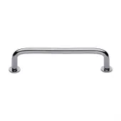 C2156 160-PC Heritage Brass Cabinet Pull Wire Design with 16mm Rose 160mm ctc Polished Chrome Finish