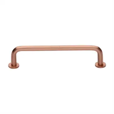 Click Here To Enlarge This Photo Of C2156 160-SRG Heritage Brass Cabinet Pull Wire Design with 16mm Rose 160mm ctc Satin Rose Gold Finish
