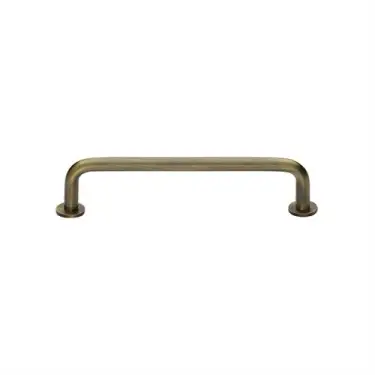 Click Here To Enlarge This Photo Of C2156 96-AT Heritage Brass Cabinet Pull Wire Design with 16mm Rose 96mm ctc Antique Brass Finish