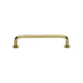 C2156 96-PB Heritage Brass Cabinet Pull Wire Design with 16mm Rose 96mm ctc Polished Brass Finish