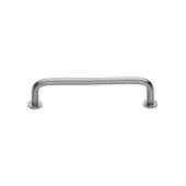 C2156 96-SC Heritage Brass Cabinet Pull Wire Design with 16mm Rose 96mm ctc Satin Chrome Finish