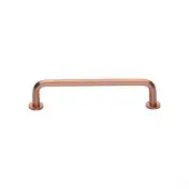 C2156 96-SRG Heritage Brass Cabinet Pull Wire Design with 16mm Rose 96mm ctc Satin Rose Gold Finish