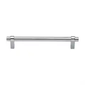 C2480 192-PC Heritage Brass Cabinet Pull Industrial Design 192mm ctc Polished Chrome Finish