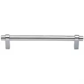 C2480 256-PC Heritage Brass Cabinet Pull Industrial Design 256mm ctc Polished Chrome Finish