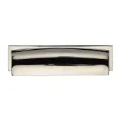 C2765 152-PNF Heritage Brass Drawer Pull Shropshire Design 152mm ctc Polished Nickel Finish
