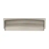C2765 152-SN Heritage Brass Drawer Pull Shropshire Design 152mm ctc Satin Nickel Finish