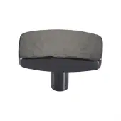 C3386 41-MB Heritage Brass Cabinet Knob Rectangular Hammered Design 41mm Matt Bronze finish