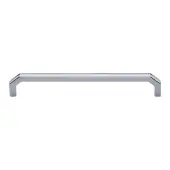 C3465 203-PC Heritage Brass Cabinet Pull Hex Angular Design 203mm ctc Polished Chrome Finish