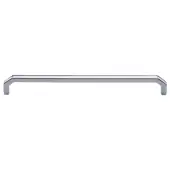 C3465 254-PC Heritage Brass Cabinet Pull Hex Angular Design 254mm ctc Polished Chrome Finish