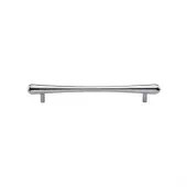 C3570 128-SC Heritage Brass Cabinet Pull T-Bar Raindrop Design 128mm ctc Satin Chrome Finish