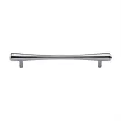 C3570 192-SC Heritage Brass Cabinet Pull T-Bar Raindrop Design 192mm ctc Satin Chrome Finish