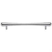 C3570 256-PC Heritage Brass Cabinet Pull T-Bar Raindrop Design 256mm ctc Polished Chrome Finish