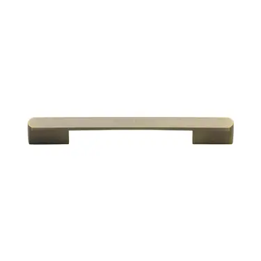 Click Here To Enlarge This Photo Of C3684 128&160AT Heritage Brass Cabinet Pull Bridge 128&160mm ctc Antique Brass Finish