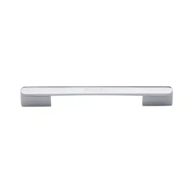 Click Here To Enlarge This Photo Of C3684 128&160PC Heritage Brass Cabinet Pull Bridge 128&160mm ctc Polished Chrome Finish