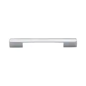C3684 128&160PC Heritage Brass Cabinet Pull Bridge 128&160mm ctc Polished Chrome Finish