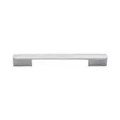 C3684 128&160SC Heritage Brass Cabinet Pull Bridge 128&160mm ctc Satin Chrome Finish