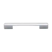 C3684 192&224PC Heritage Brass Cabinet Pull Bridge 192&224mm ctc Polished Chrome Finish