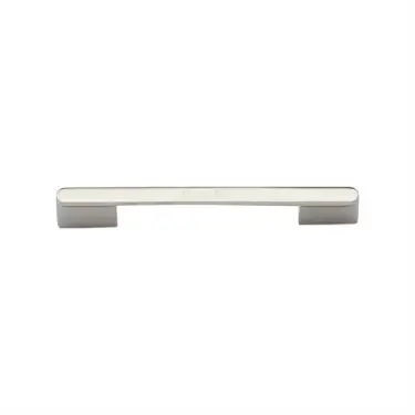 Click Here To Enlarge This Photo Of C3684 96-PNF Heritage Brass Cabinet Pull Bridge Design 96mm ctc Polished Nickel Finish