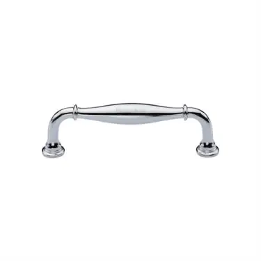 Click Here To Enlarge This Photo Of C3960 102-PC Heritage Brass Cabinet Pull Henley Traditional Design 102mm ctc Polished Chrome Finish