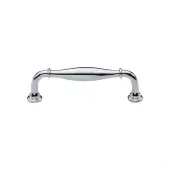 C3960 102-PC Heritage Brass Cabinet Pull Henley Traditional Design 102mm ctc Polished Chrome Finish
