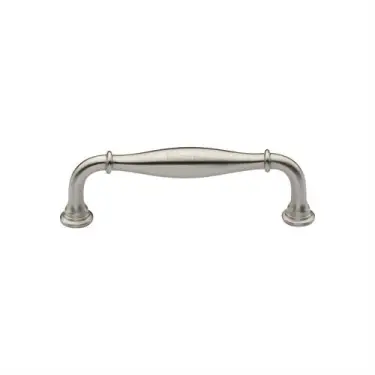 Click Here To Enlarge This Photo Of C3960 102-SN Heritage Brass Cabinet Pull Henley Traditional Design 102mm ctc Satin Nickel Finish