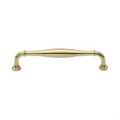 C3960 152-PB Heritage Brass Cabinet Pull Henley Traditional Design 152mm ctc Polished Brass Finish