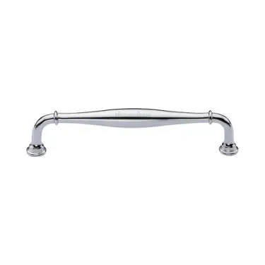 Click Here To Enlarge This Photo Of C3960 152-PC Heritage Brass Cabinet Pull Henley Traditional Design 152mm ctc Polished Chrome Finish