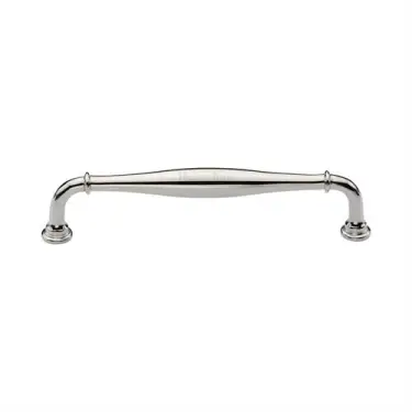 Click Here To Enlarge This Photo Of C3960 152-PNF Heritage Brass Cabinet Pull Henley Traditional Design 152mm ctc Polished Nickel Finish