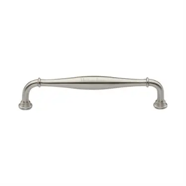 Click Here To Enlarge This Photo Of C3960 152-SN Heritage Brass Cabinet Pull Henley Traditional Design 152mm ctc Satin Nickel Finish