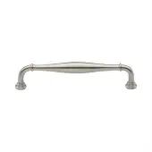 C3960 152-SN Heritage Brass Cabinet Pull Henley Traditional Design 152mm ctc Satin Nickel Finish
