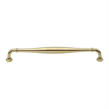 Click Here To Enlarge This Photo Of C3960 203-PB Heritage Brass Cabinet Pull Henley Traditional Design 203mm ctc Polished Brass Finish