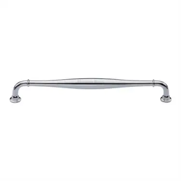Click Here To Enlarge This Photo Of C3960 203-PC Heritage Brass Cabinet Pull Henley Traditional Design 203mm ctc Polished Chrome Finish