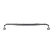 C3960 203-SC Heritage Brass Cabinet Pull Henley Traditional Design 203mm ctc Satin Chrome Finish