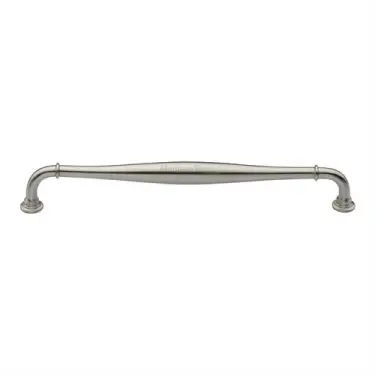 Click Here To Enlarge This Photo Of C3960 203-SN Heritage Brass Cabinet Pull Henley Traditional Design 203mm ctc Satin Nickel Finish